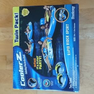 Bestway CoolerZ Rapid Rider Inflatable Tubes Twin Pack